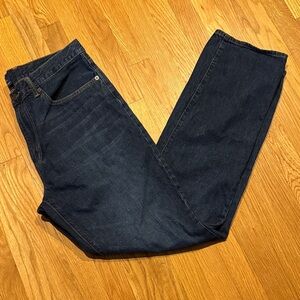 GAP Men's Dark Blue Straight Jeans